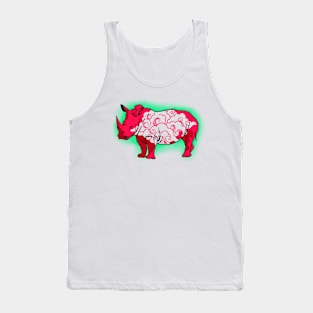 Rhino cloud Tank Top